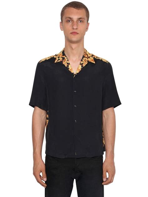 bowling shirt versace